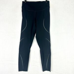 Lululemon Base Pace High Rise Reflective Tight Legging Size 8 25" Black Nulu